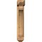 Ekena Millwork Legacy Arts and Crafts Smooth Bracket w/ Offset Brace, Western Red Cedar, 5 1/2"W x 20"D x 32"H BKT0604X20X32LEC03SWR - alternate 3